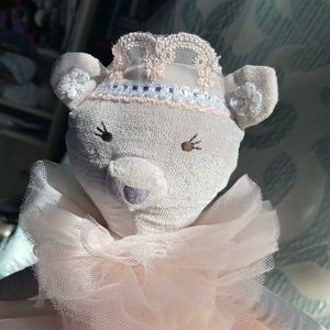 Pottery Barn Kids Monique Lhuillier ballerina bear plush doll